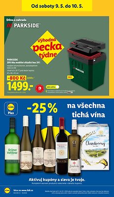 akční leták Lidl 6.5.2026-10.5.2026