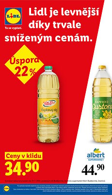 akční leták Lidl 6.5.2026-10.5.2026