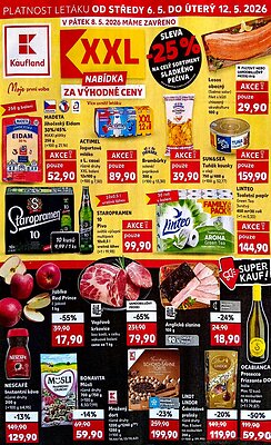 akční leták Kaufland 6.5.2026-12.5.2026
