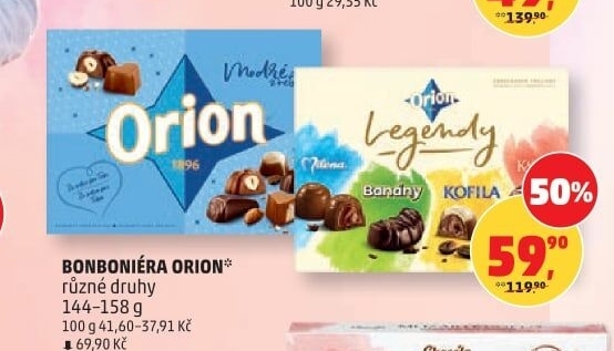 Bonboniéry Orion