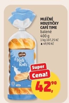 Houstičky mléčné Café Time