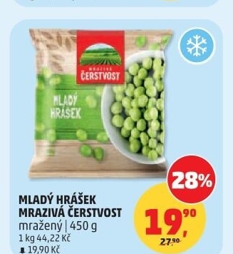 Hrášek mražený Mrazivá Čerstvost