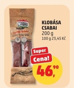 Klobása Csabai