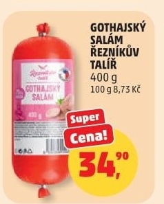 Salám Gothaj Řezníkův talíř