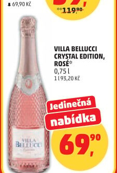 Sekt Crystal Edition Villa Bellucci
