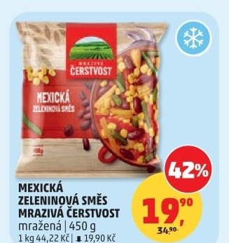 Směs mexická mražená Mrazivá Čerstvost
