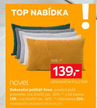DEKORAČNÍ POLŠTÁŘ