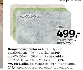 PŘEDLOŽKA K BIDETU