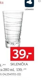 SKLENIČKA NA LONGDRINK
