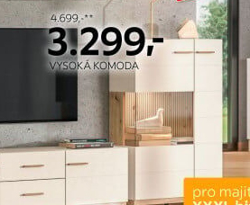 VYSOKÁ KOMODA