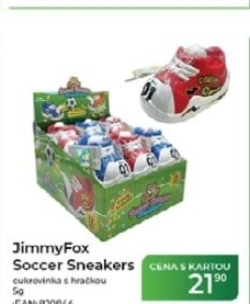 Hračka s cukrovinkou Jimmy Fox