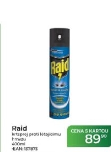 Přípravek proti létajícímu hmyzu sprej Raid