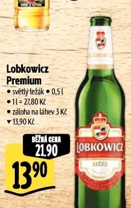 Pivo Premium Lobkowicz