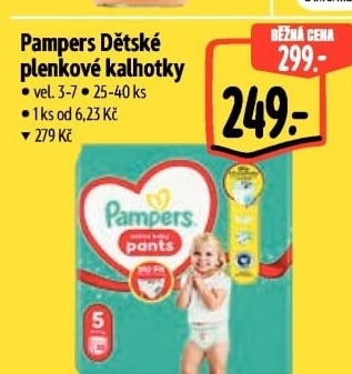 Pleny dětské Pampers Pants