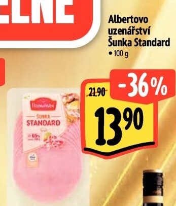 Šunka standard Albertovo uzenářství