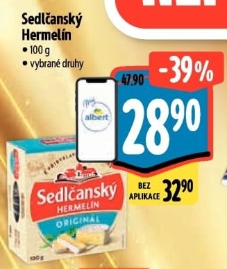 Sýr Hermelín Sedlčanský