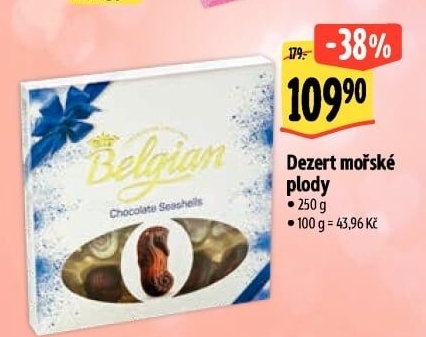 Bonboniéra Mořské plody Belgian