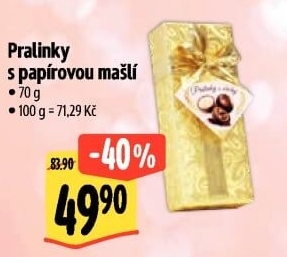 Bonboniéra pralinky