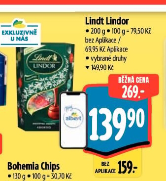 Bonboniéra Pralinky Lindor Lindt