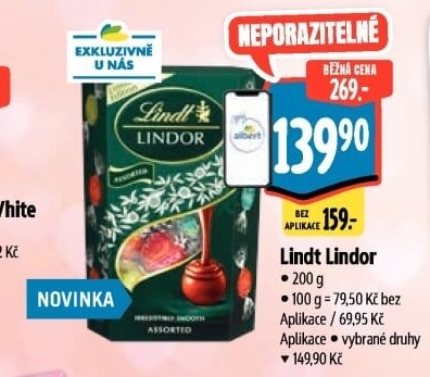 Bonboniéra Pralinky Lindor Lindt