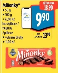 Oplatky Miňonky Opavia