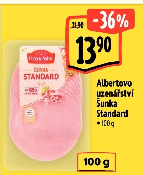 Šunka standard Albertovo uzenářství