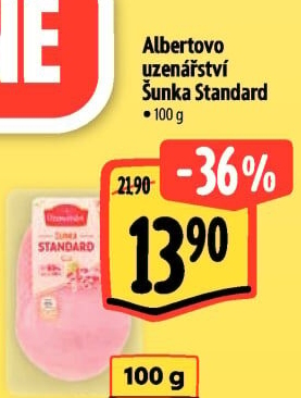 Šunka standard Albertovo uzenářství