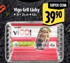 Tácky grilovací Vigo