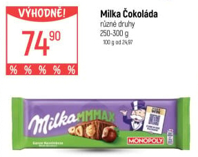 Čokoláda Milka