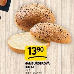 Bulka na hamburger