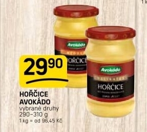 Hořčice Avokádo