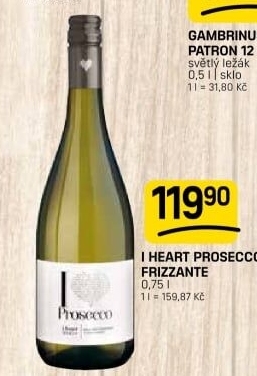 Prosecco Frizzante I Heart