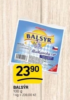 Sýr Balsýr Mlékárna Žirovnice