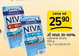 Sýr Niva Jihočeská Madeta