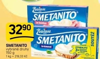 Sýr tavený Smetanito Želetava