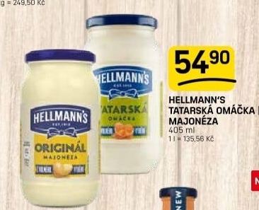 Tatarská omáčka Hellmann'