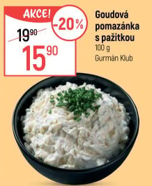 Goudová pomazánka s pažitkou