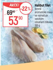 Halibut filety