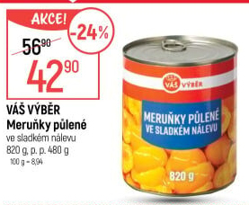 Kompot meruňky Váš Výběr