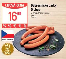 Párky debrecínské Globus