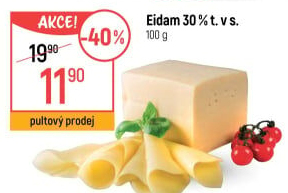 Sýr Eidam 30%