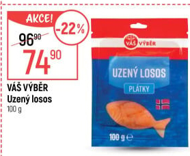 Uzený losos Váš Výběr