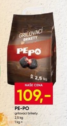 Grilovací brikety Pe-Po