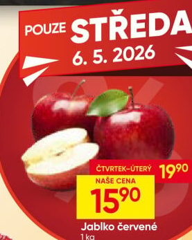 Jablka červená