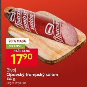 Salám opavský trampský Bivoj