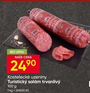 Salám turistický Kostelecké uzeniny