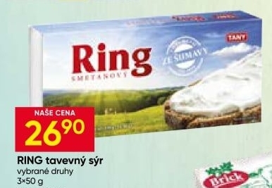 Sýr tavený Ring Tany