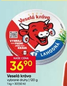 Sýr tavený Veselá kráva