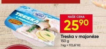 Treska v majonéze Rybex