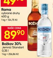 Vodka Jemná Božkov